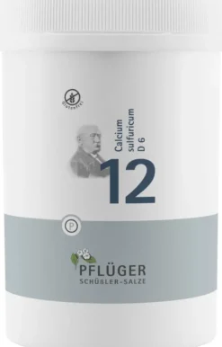 Biochemie Pflüger 12 Calcium Sulfuricum D6 4000 Tabletten