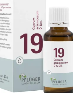 Biochemie Pflüger 19 Cuprum Arsenicosum D6 30 ml Tropfen