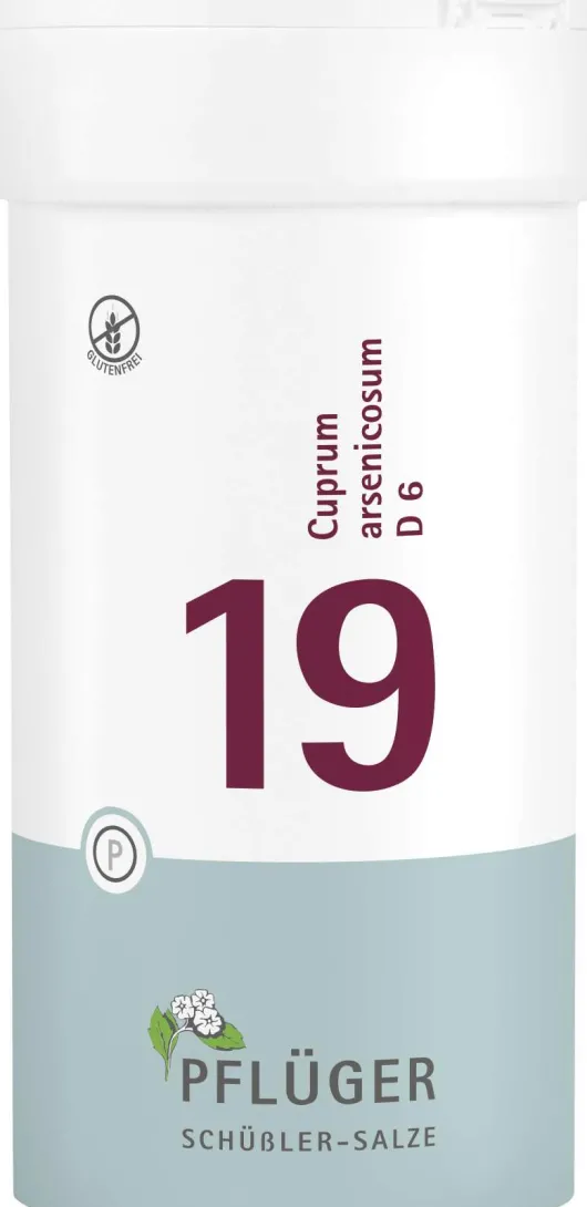 Biochemie Pflüger 19 Cuprum arsenicosum D6 400 Tabletten