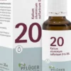 Biochemie Pflüger 20 Kalium Aluminium Sulfuricum D6 30 ml Tropfen
