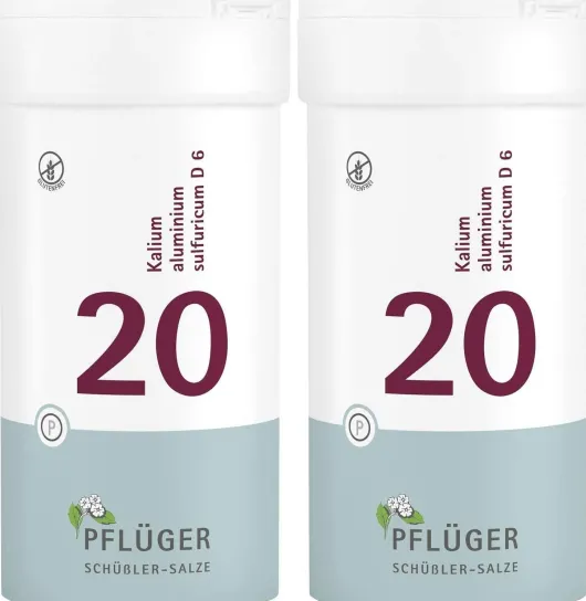 Biochemie Pflüger 20 Kalium aluminium sulfuricum D6 2 x 400