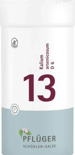 Biochemie Pflüger 13 Kalium arsenicosum D6 400 Tabletten