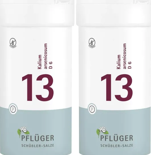 Biochemie Pflüger 13 Kalium arsenicum D6 2 x 400 Tabletten