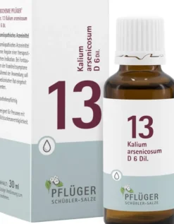 Biochemie Pflüger 13 Kalium Arsenicosum D6 30 ml Tropfen
