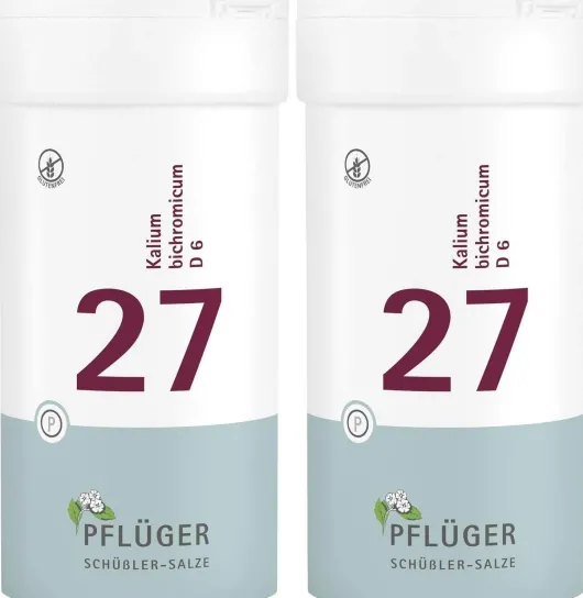 Biochemie Pflüger 27 Kalium bichromicum D6 2 x 400 Tabletten
