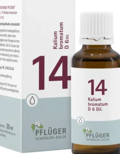 Biochemie Pflüger 14 Kalium Bromatum D6 30 ml Tropfen
