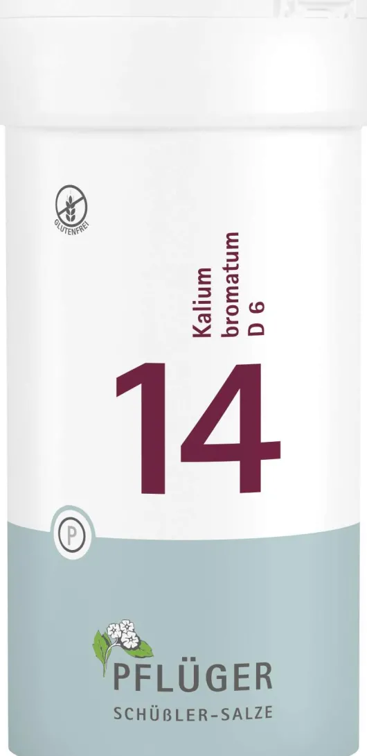 Biochemie Pflüger 14 Kalium bromatum D6 400 Tabletten