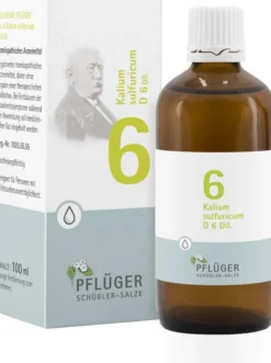 Biochemie Pflüger 6 Kalium Sulfuricum D6 100 ml Tropfen