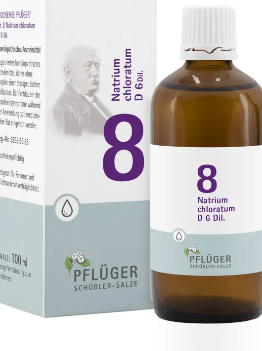Biochemie Pflüger 8 Natrium Chloratum D6 100 ml Tropfen