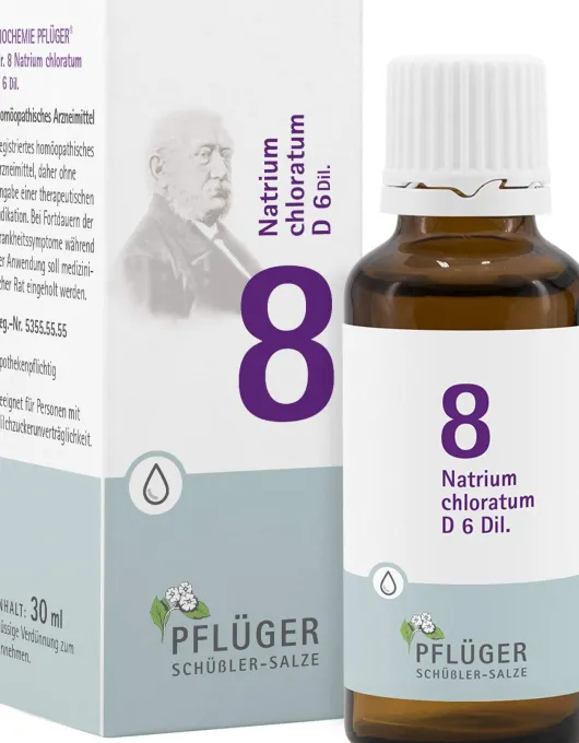 Biochemie Pflüger 8 Natrium Chloratum D6 30 ml Tropfen