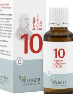 Biochemie Pflüger 10 Natrium Sulfuricum D6 30 ml Tropfen