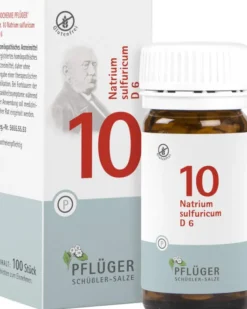 Biochemie Pflüger 10 Natrium Sulfuricum D6 100 Tabletten