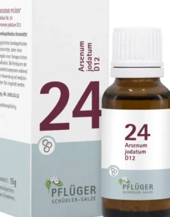 Biochemie Pflüger Nr. 24 Arsenum Jodatum D12 15 G Globuli