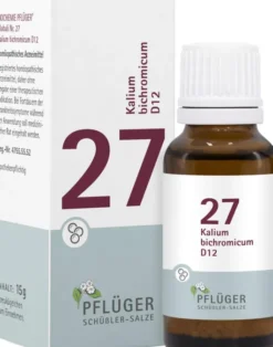 Biochemie Pflüger Nr. 27 Kalium Bichromicum D12 15 G Globuli