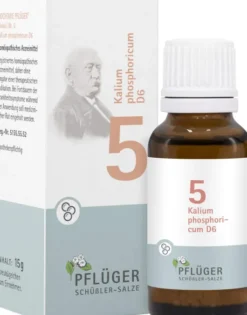 Biochemie Pflüger Nr. 5 Kalium Phosphoricum D6 15 G Globuli
