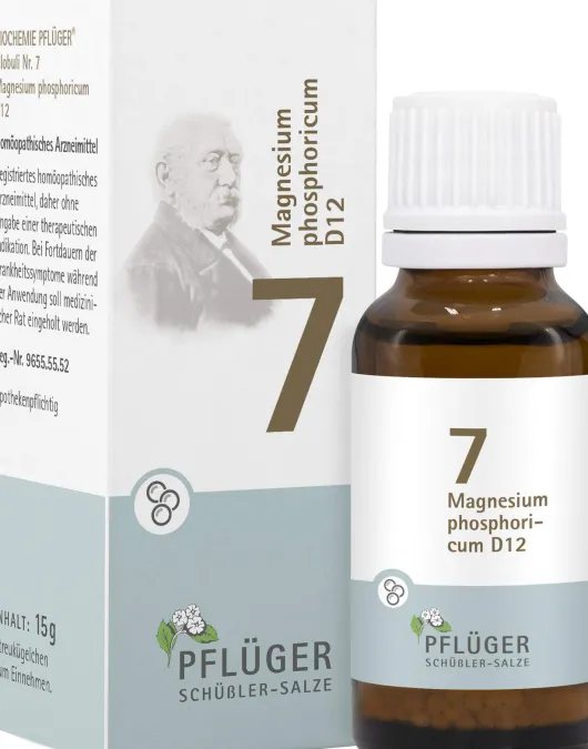 Biochemie Pflüger Nr. 7 Magnesium Phosphoricum D12 15 G Globuli
