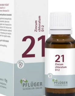 Biochemie Pflüger Nr. 21 Zincum Chloratum D12 15 G Globuli