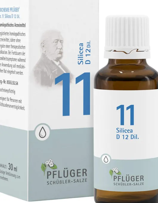 Biochemie Pflüger 11 Silicea D12 30 ml Tropfen