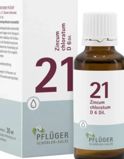 Biochemie Pflüger 21 Zincum Chloratum D6 30 ml Tropfen