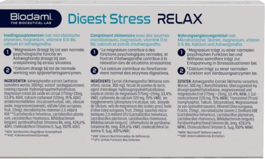 Biodami Digest Stress Relax 60 Kapseln