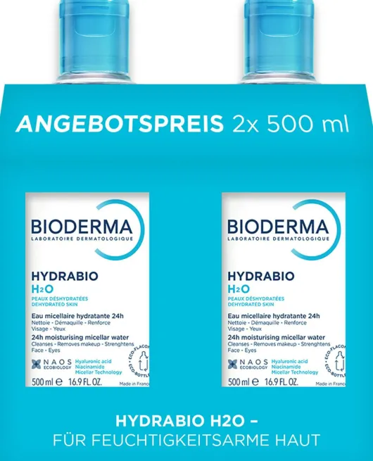 Bioderma Hydrabio H2o Mizellen-Reinig.Lös.Duo
