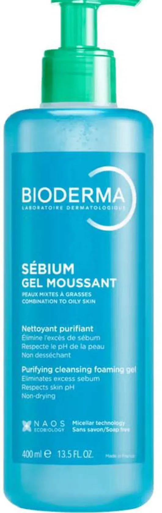 BIODERMA Sebium Gel Moussant Reinigungsgel 400 ml