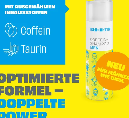 Bio-H-Tin Coffein-Shampoo Men 200 ml