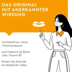 Bio-H-Tin Vitamin H 5 mg Für 2 Monate 30 Tabletten