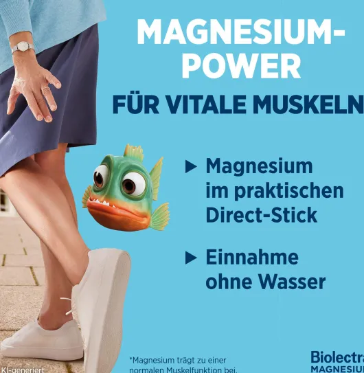Biolectra Magnesium 300 mg Direct Orangengeschmack 60 Pellet