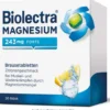 Biolectra Magnesium 243 mg Forte Zitronengeschmack 20...