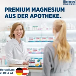 Biolectra Magnesium 486 mg intens Trinkpulver Orange-Mango 20 Stück