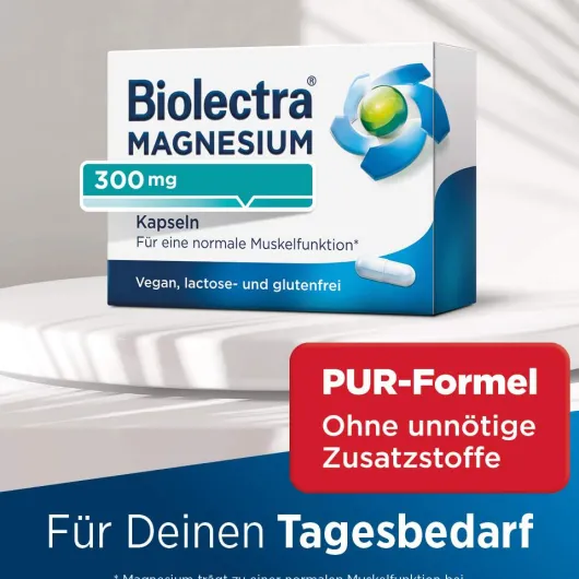 Biolectra Magnesium 300 mg 20 Kapseln
