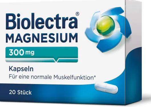 Biolectra Magnesium 300 mg 20 Kapseln