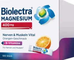 Biolectra Magnesium 400 mg Nerven & Muskeln Vital 100 Beutel