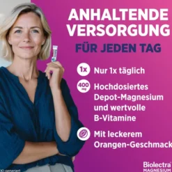 Biolectra Magnesium 400 mg Nerven & Muskeln Vital 100 Beutel