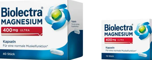 Biolectra Magnesium 400 mg ultra 40 Kapseln + gratis 10 Stück