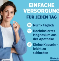 Biolectra Magnesium 400 mg ultra 40 Kapseln