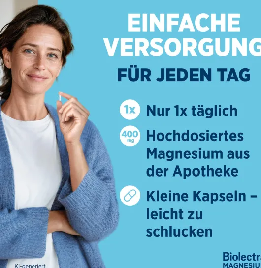 Biolectra Magnesium 400 mg ultra 40 Kapseln