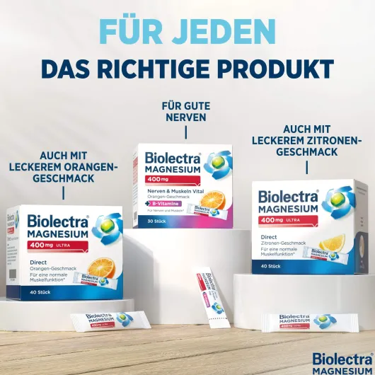 Biolectra Magnesium 400 mg ultra 40 Kapseln