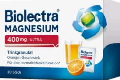 Biolectra Magnesium 400 mg ultra Trinkgranulat Orangengeschmack 40 Stück