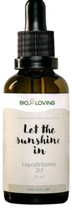 Bioloving Liquidvitamin D3 50 ml Flüssigkeit zum Einnehmen
