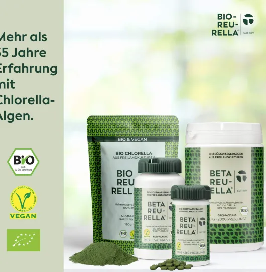 Bio Reu-Rella Süsswasseralgen Pulver 180 G