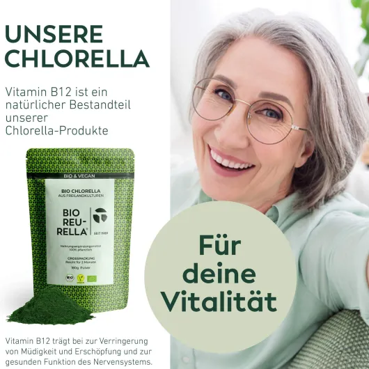 Bio Reu-Rella Süsswasseralgen Pulver 180 G