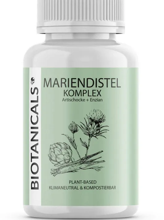 Biotanicals Mariendistel Komplex 120 Kapseln
