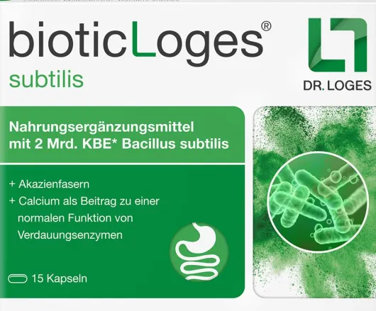 Bioticloges Subtilis 15 Kapseln