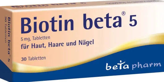 Biotin Beta 5 30 Tabletten