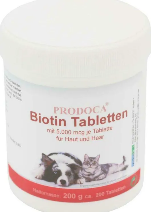 Biotin Forte 5 mg D Tabletten Vet