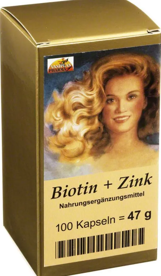 Biotin Plus Zink 100 Haarkapseln