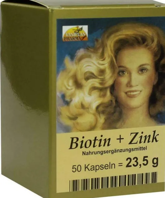 Biotin Plus Zink 50 Haarkapseln