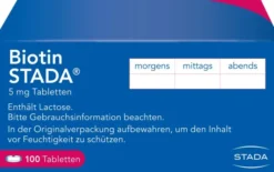 Biotin Stada 5 mg 100 Tabletten